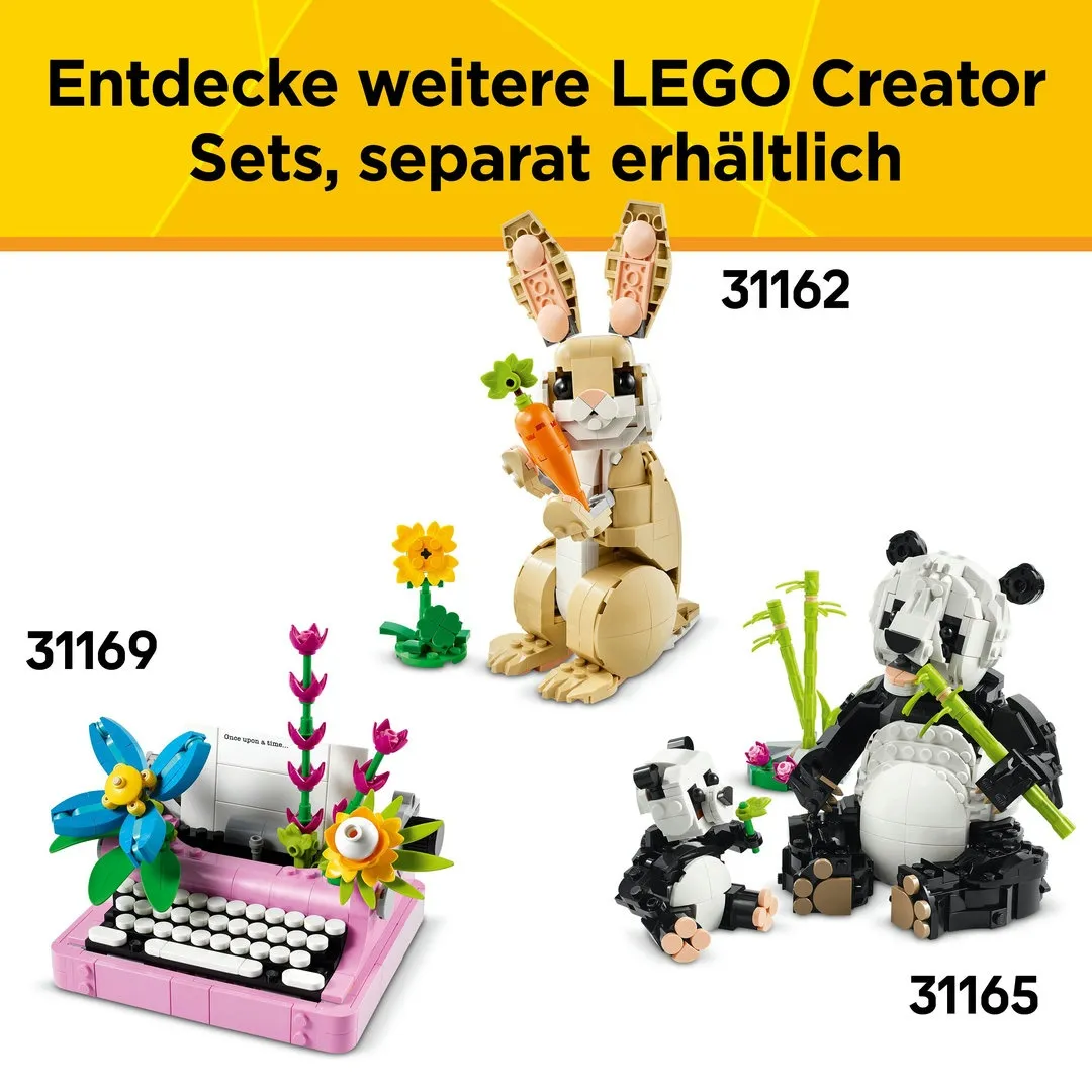 LEGO® Creator 31163 Graue Katze
