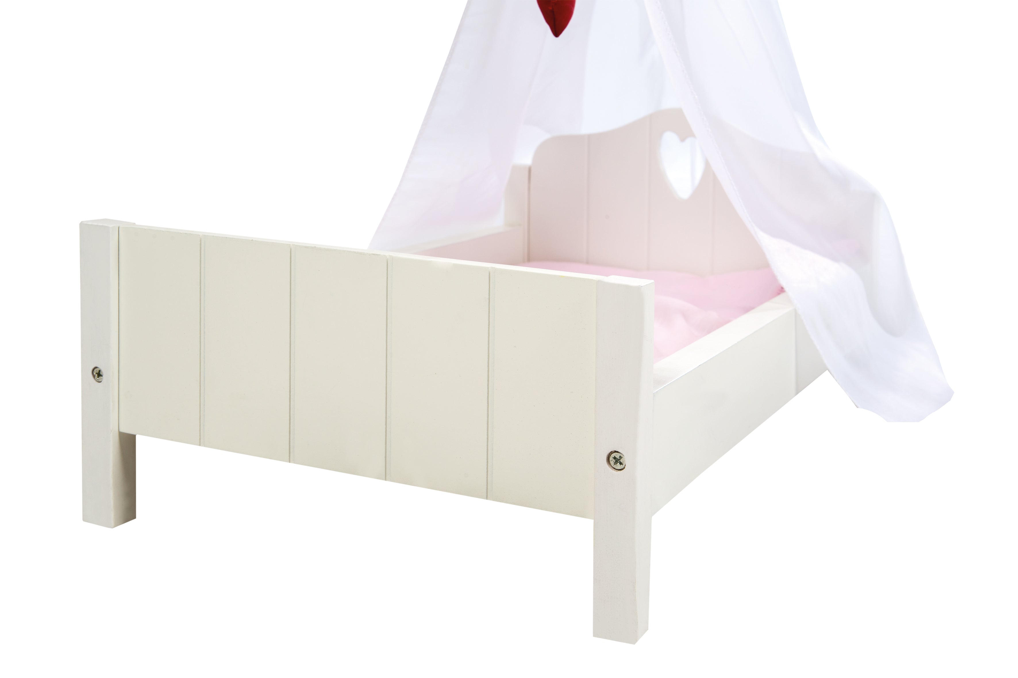 Roba 98333 Puppenstandbett Fienchen weiß – Puppenmöbel & Häuser - Produktbild 5