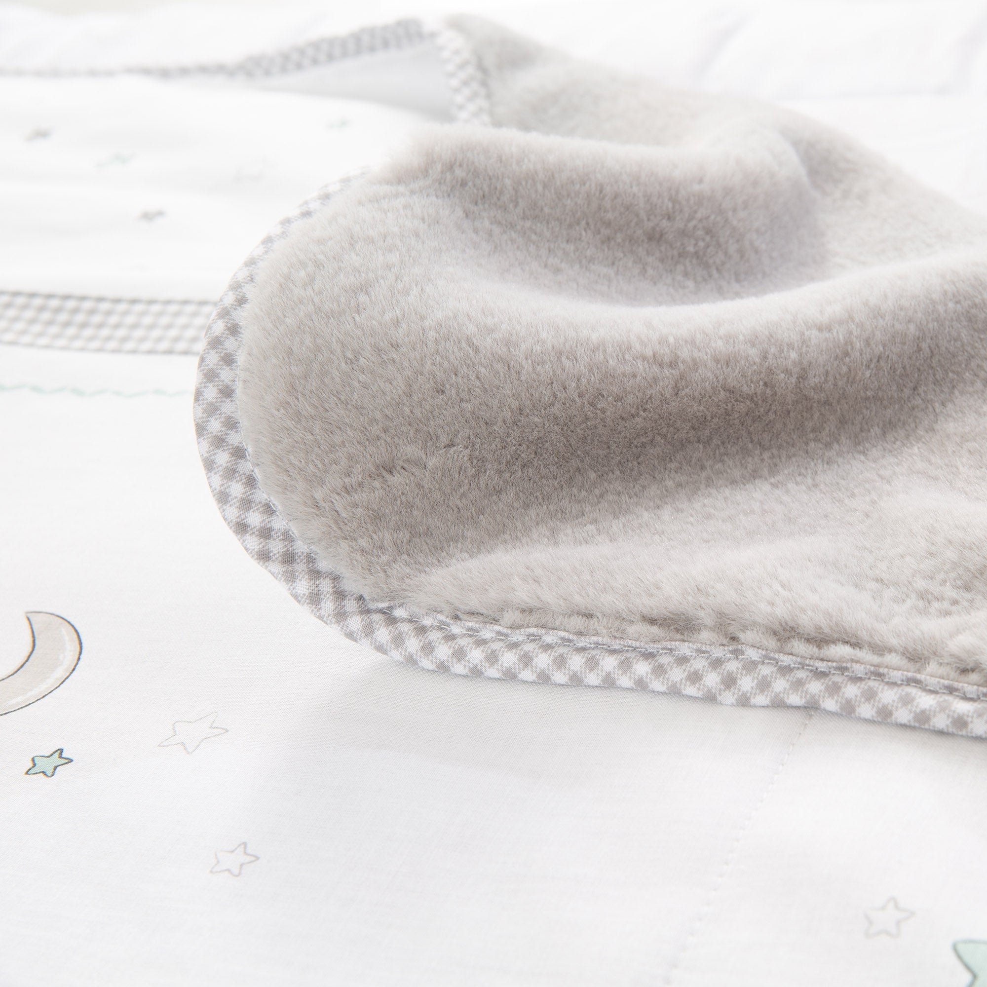 Roba 306100S209 Kuscheldecke Sternenzauber weiß – Heim Textilien - Produktbild 5