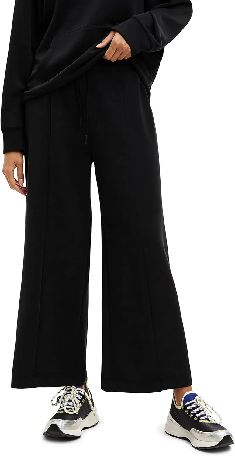 Desigual Damen Hose - Schwarze Harem Pants mit weitem Schnitt 22WWPK032000 GR. S