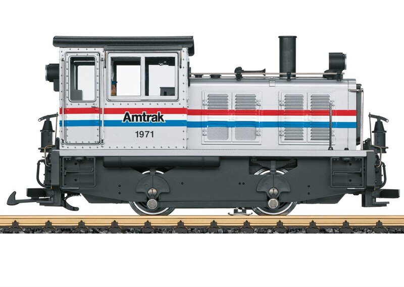 LGB_L27632_Diesellokomotive-Amtrak_, Lokomotive, Eisenbahn, Zug, Transport, Fahrzeug