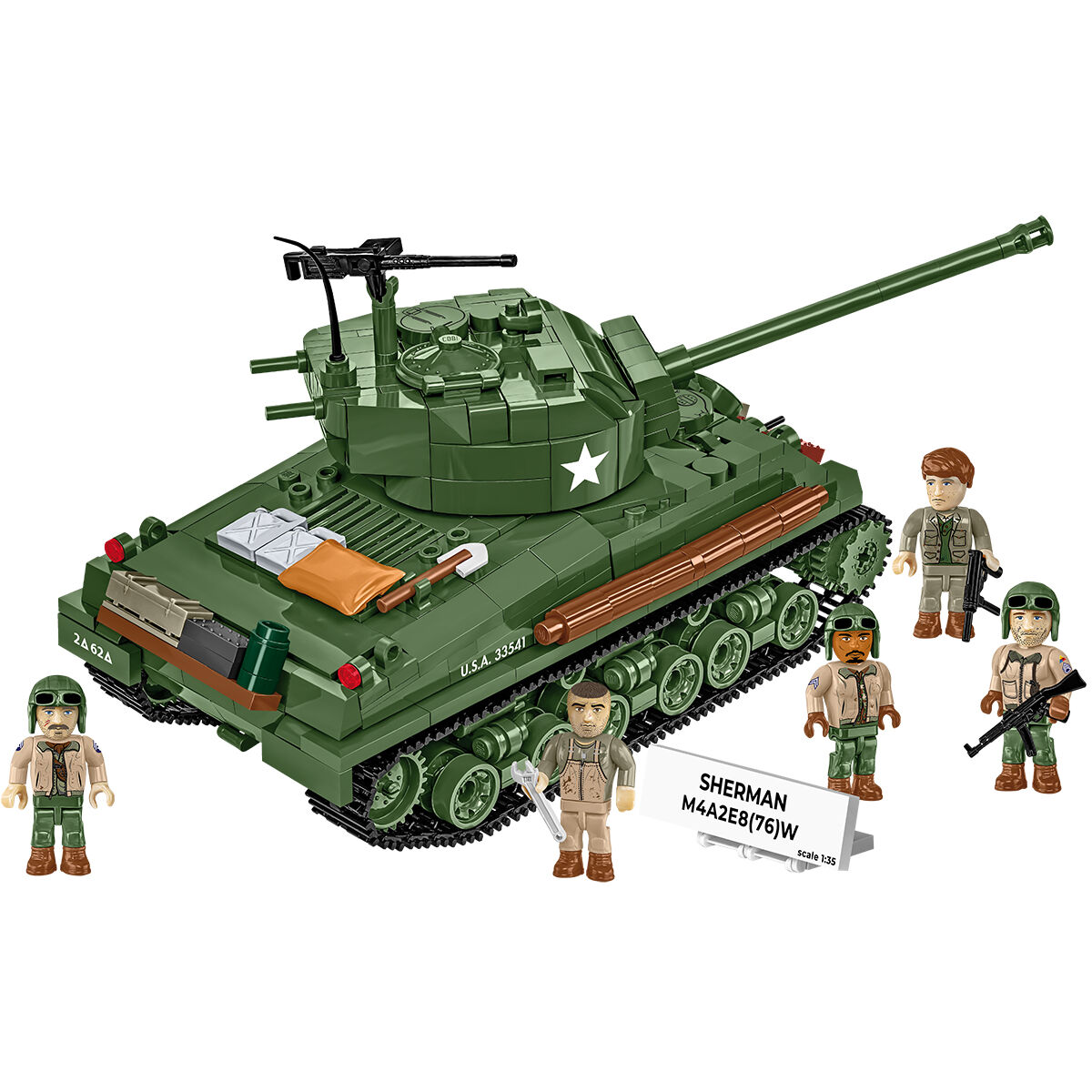 COBI 3118 - Sherman M4A2E8 (76) W - Bild 6