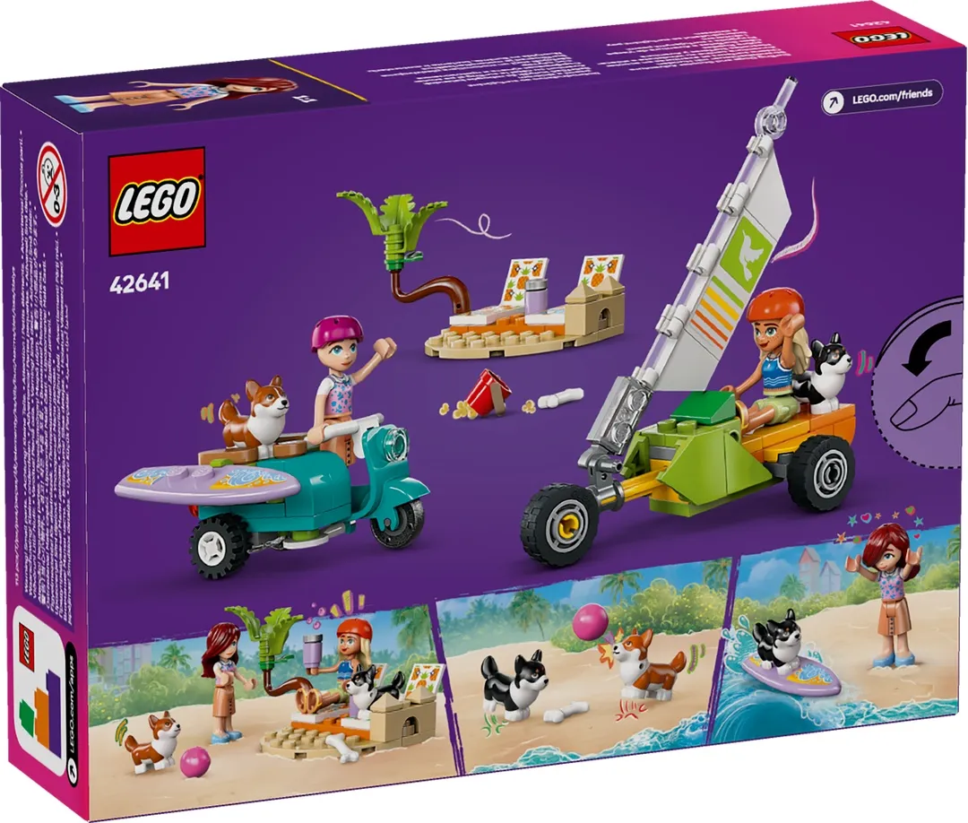 LEGO® Friends 42641 Strandabenteuer mit Hunden