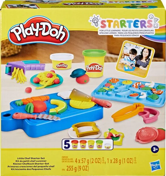 Play-Doh Kleiner Chefkoch Starter-Set mit 14 Küchen-Accessoires