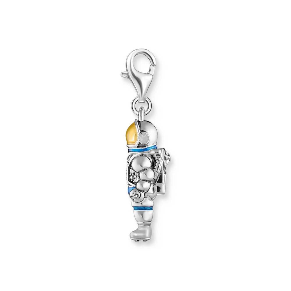 Thomas Sabo Anhänger Charm-Club Astronaut M Steinen 2037-691-7 Zubehor, Ohrring, Schmuck, Anhänger