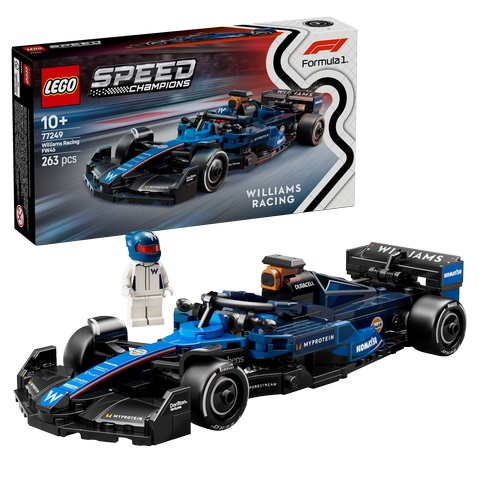 LEGO, Speed, Champions, Williams, Racing, FW46, F1, Rennauto, 77249, Autorennen, Auto, Formel Eins, Rennwagen, Rasenmäher LEGO Speed Champions Williams Racing FW46 F1 Rennauto 77249