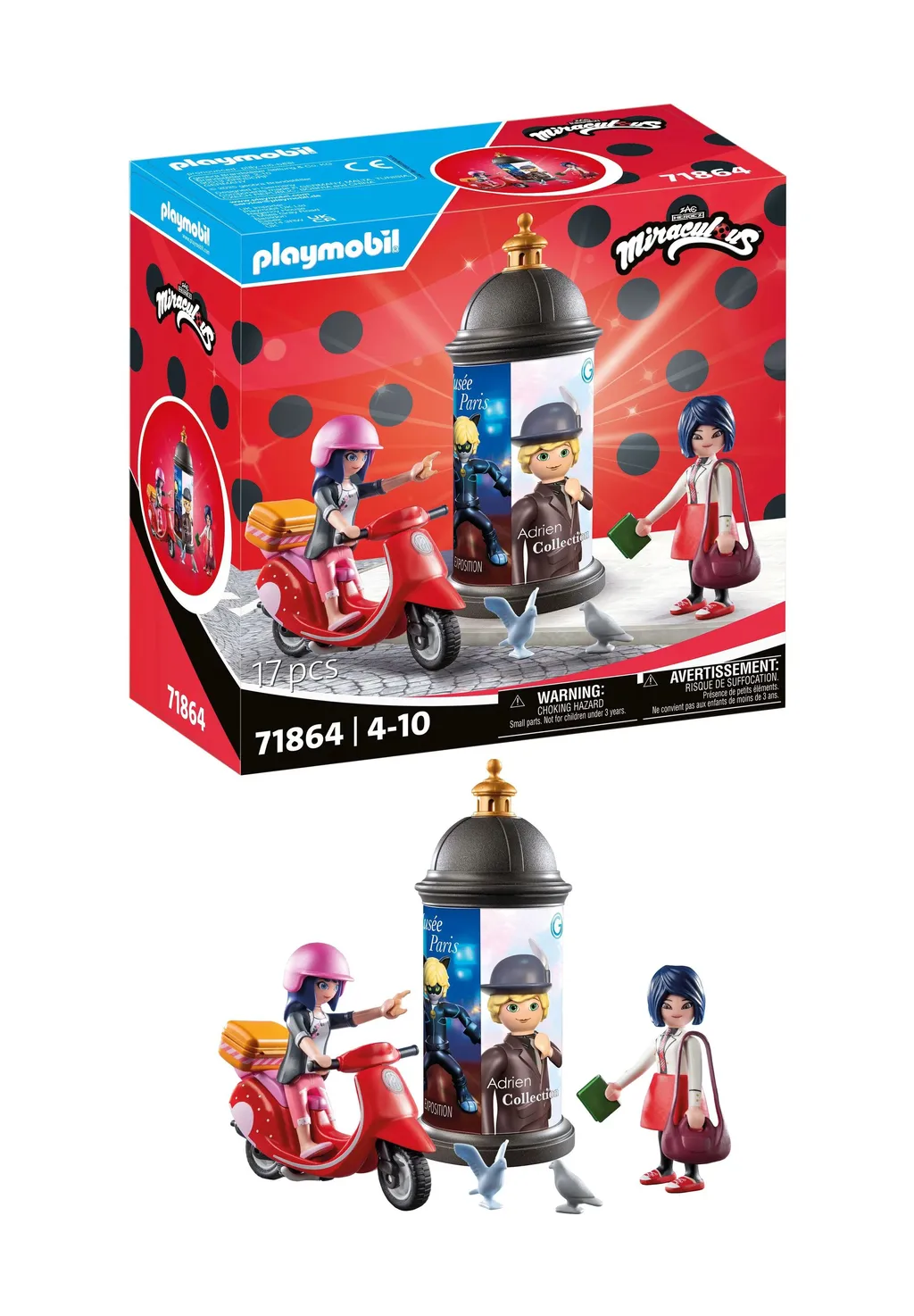 PLAYMOBIL 71864 Miraculous - Rollerfahrt