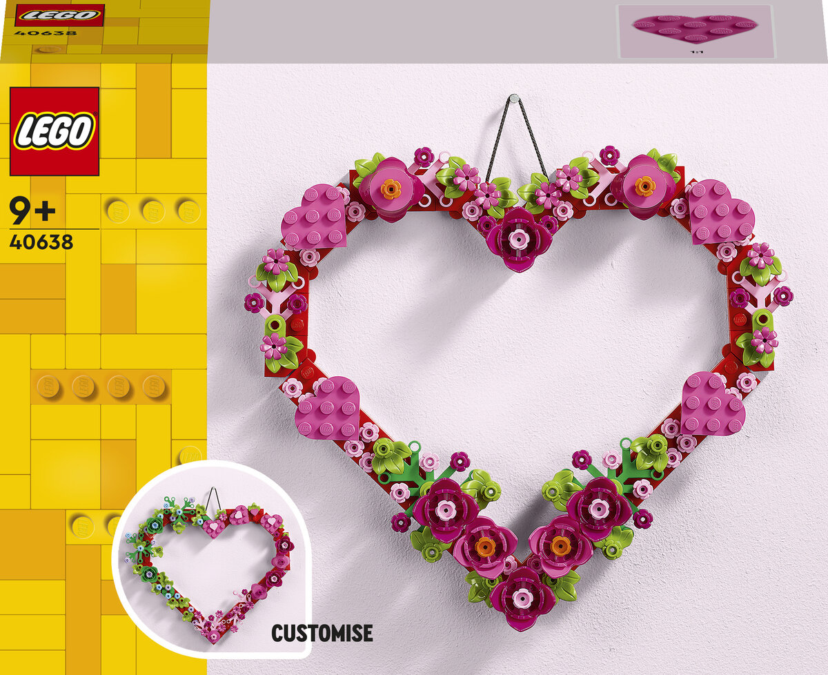LEGO, 40638, Herz-Deko, Zubehor, Schmuck, Halskette