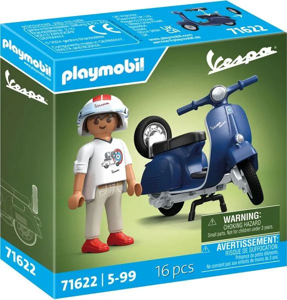 PLAYMOBIL, 71622, 1969, Vespa, 150, Sprint, Veloce, Blau