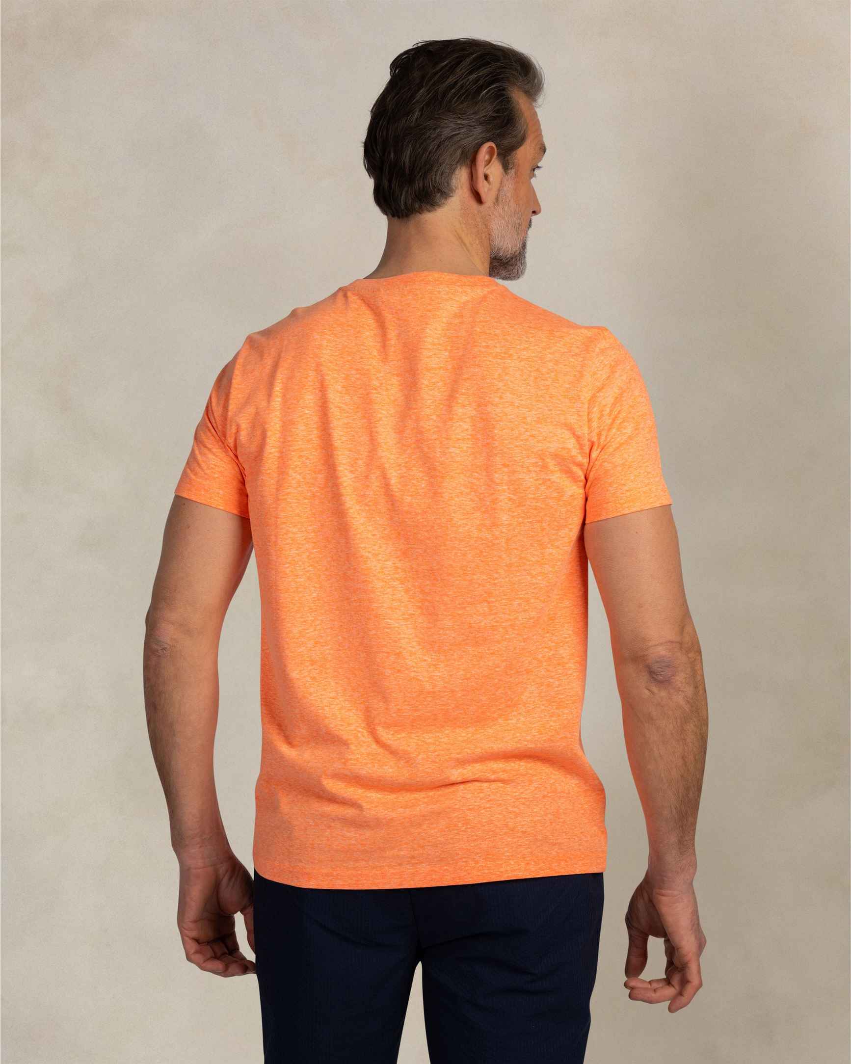 NZA 26CN720FM T-Shirt - Orange / Print - Bild 4
