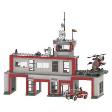 BRIXIES, Plus, Feuerwehr, Station, Fire, station BRIXIES Plus Feuerwehr Station Fire station