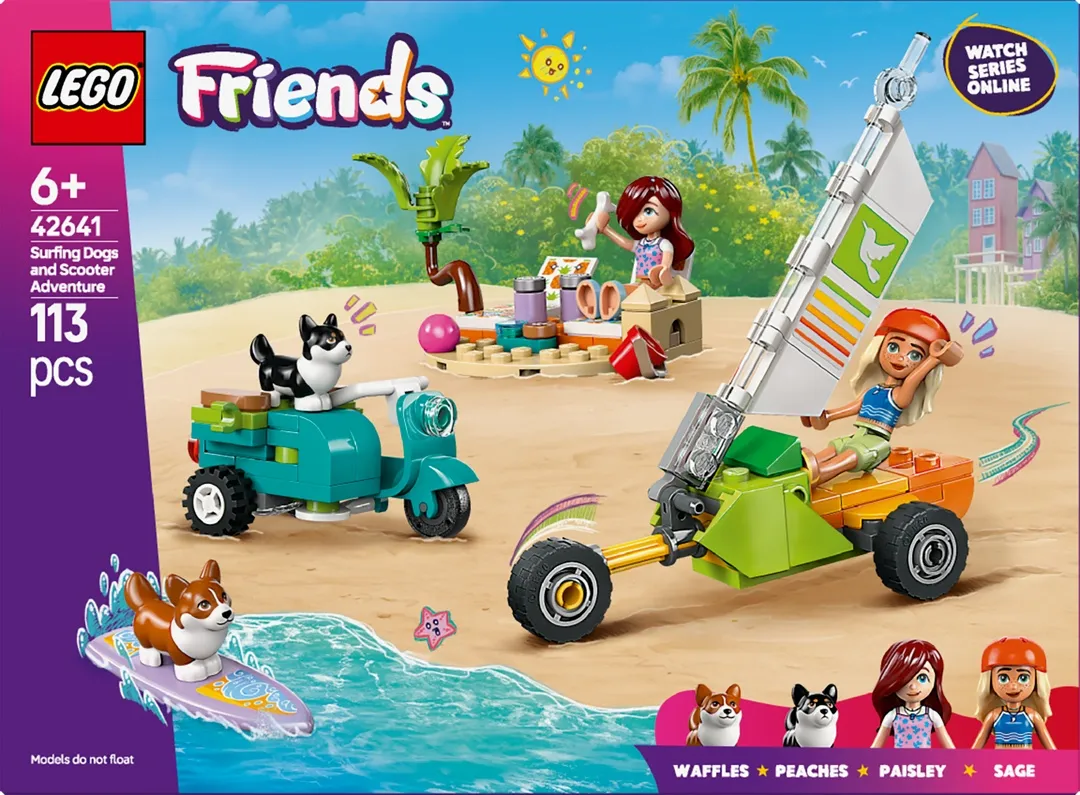 LEGO® Friends 42641 Strandabenteuer mit Hunden