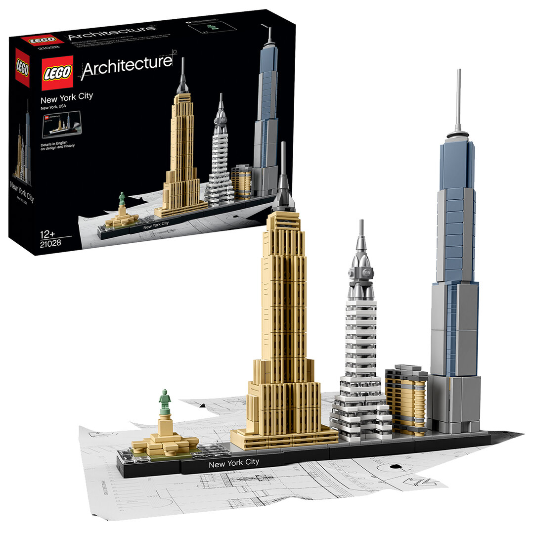 LEGO® Architecture New York City 21028 Stadt, Städtisch, Hochhaus, Turmspitze, Metropole