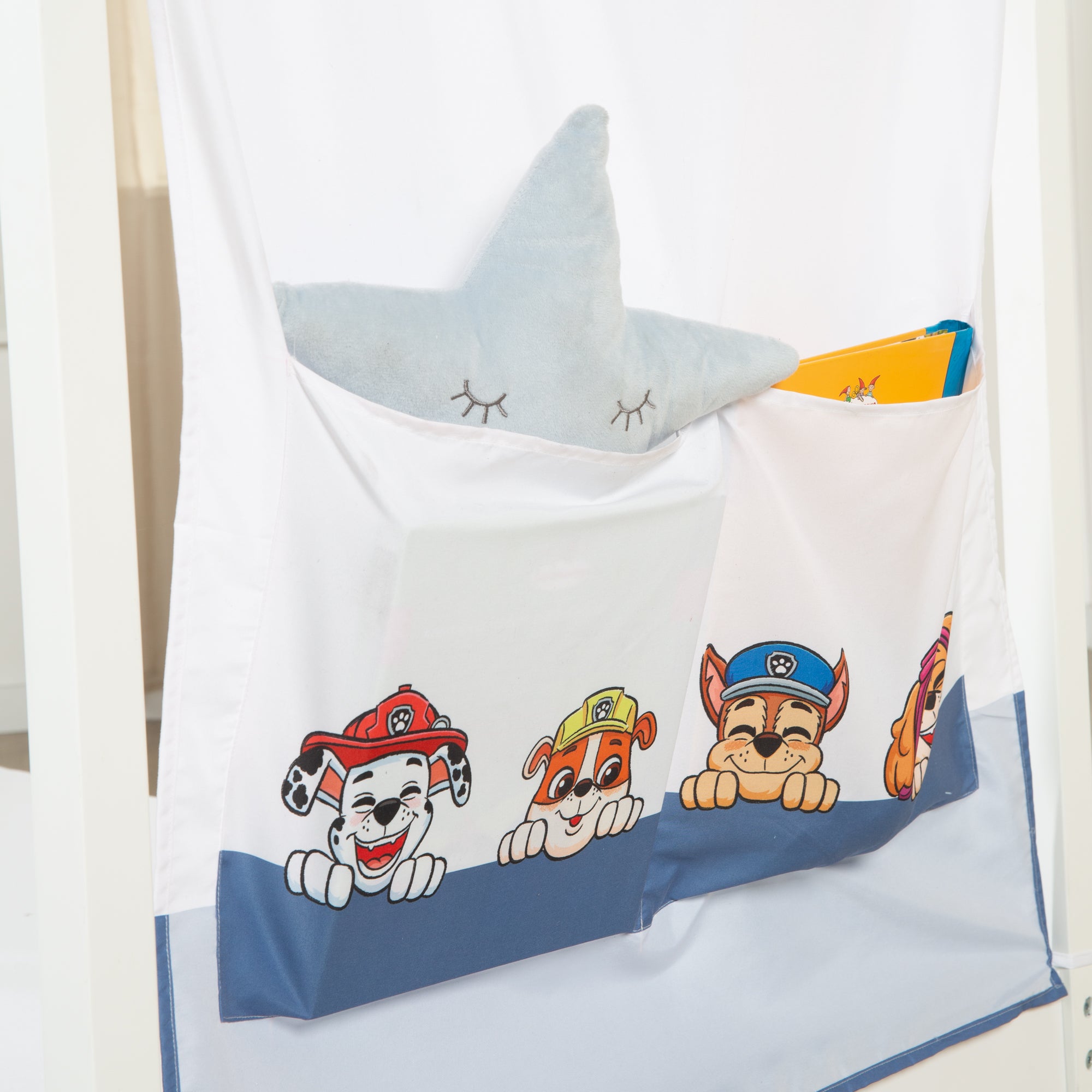 Roba 0286PW1 Hausbettbezug 90x200 cm Paw Patrol weiß – Bettenzubehör - Produktbild 7