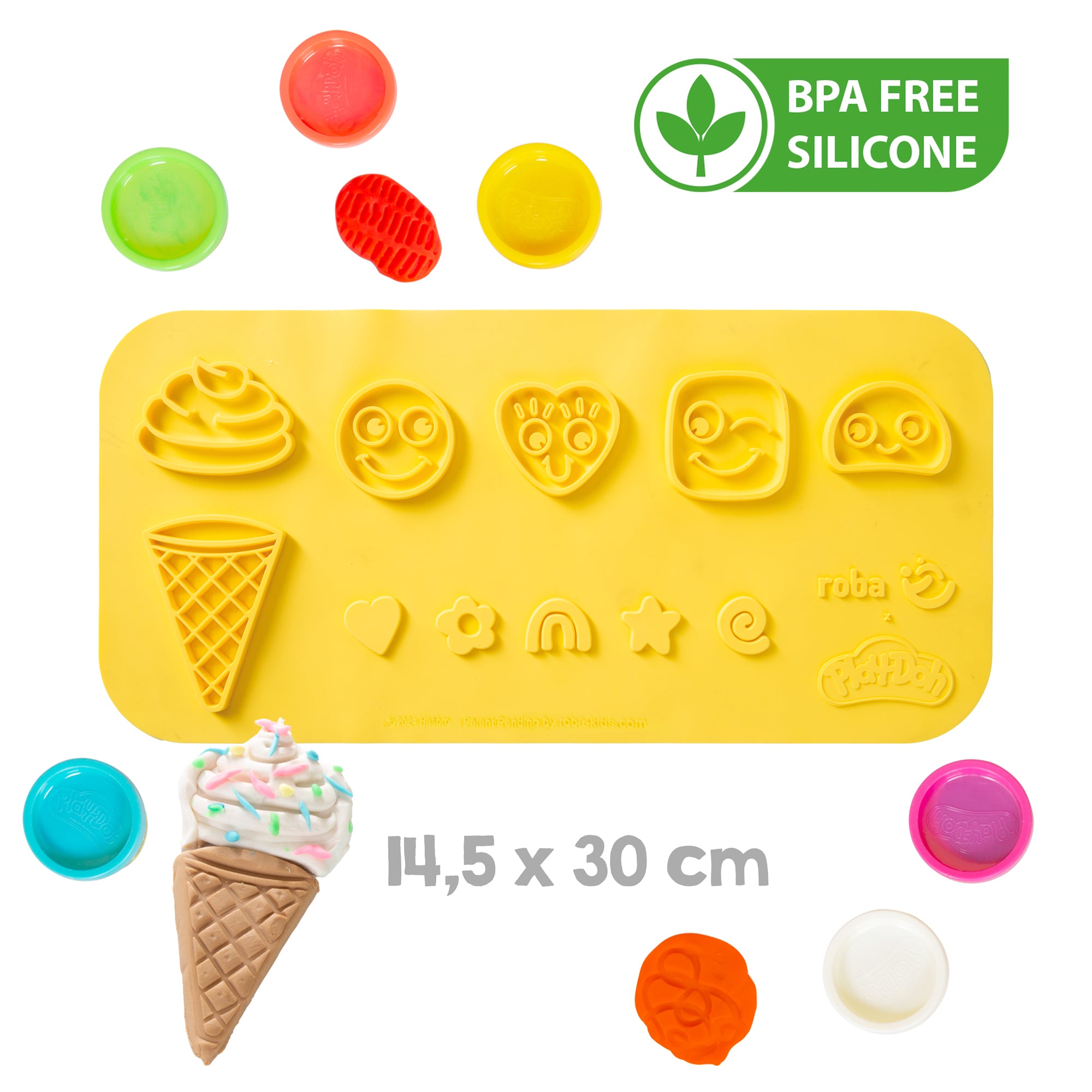 Roba 480022PD1 Kaufladen roba x Play-Doh bunt – Rollenspiel - Produktbild 2