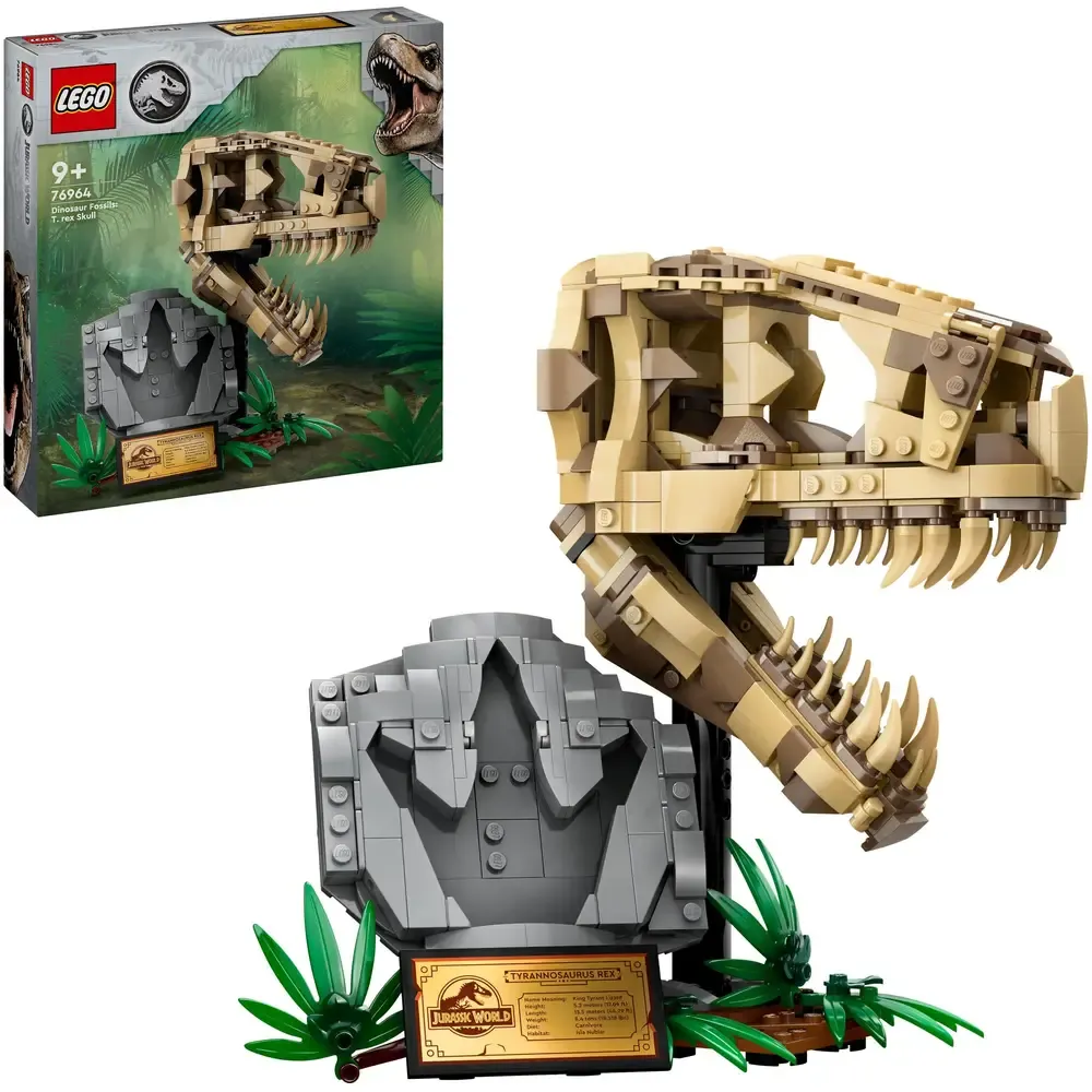 LEGO® Jurassic World™ Dinosaurier-Fossilien: T.-Rex-Kopf 76964
