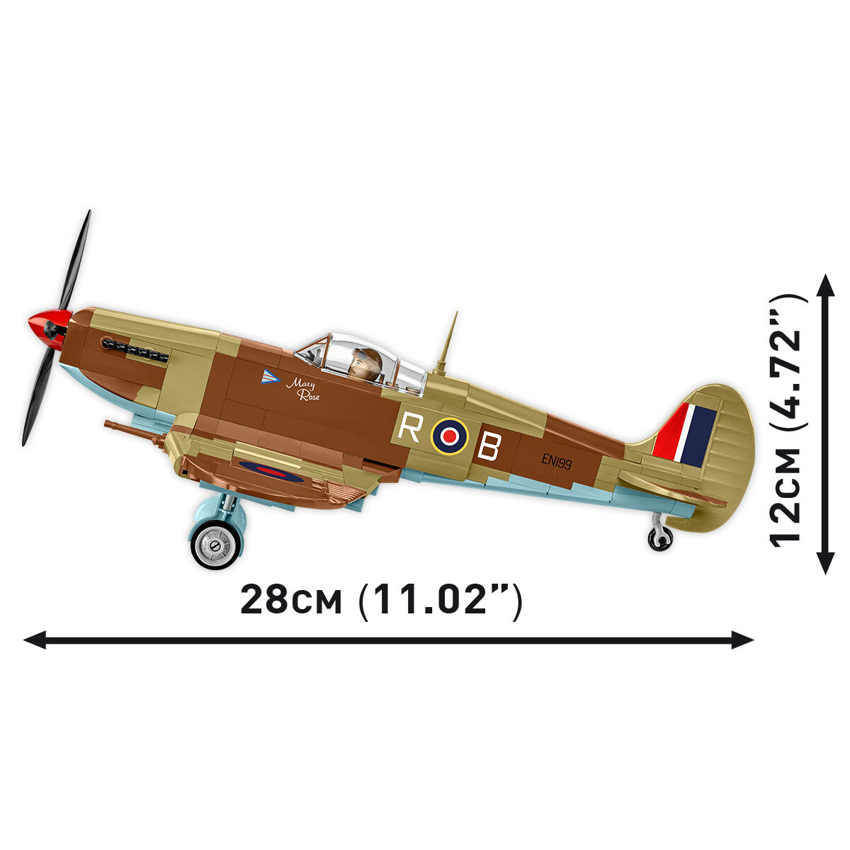COBI 5764 - Supermarine Spitfire MK.IXE - Bild 7