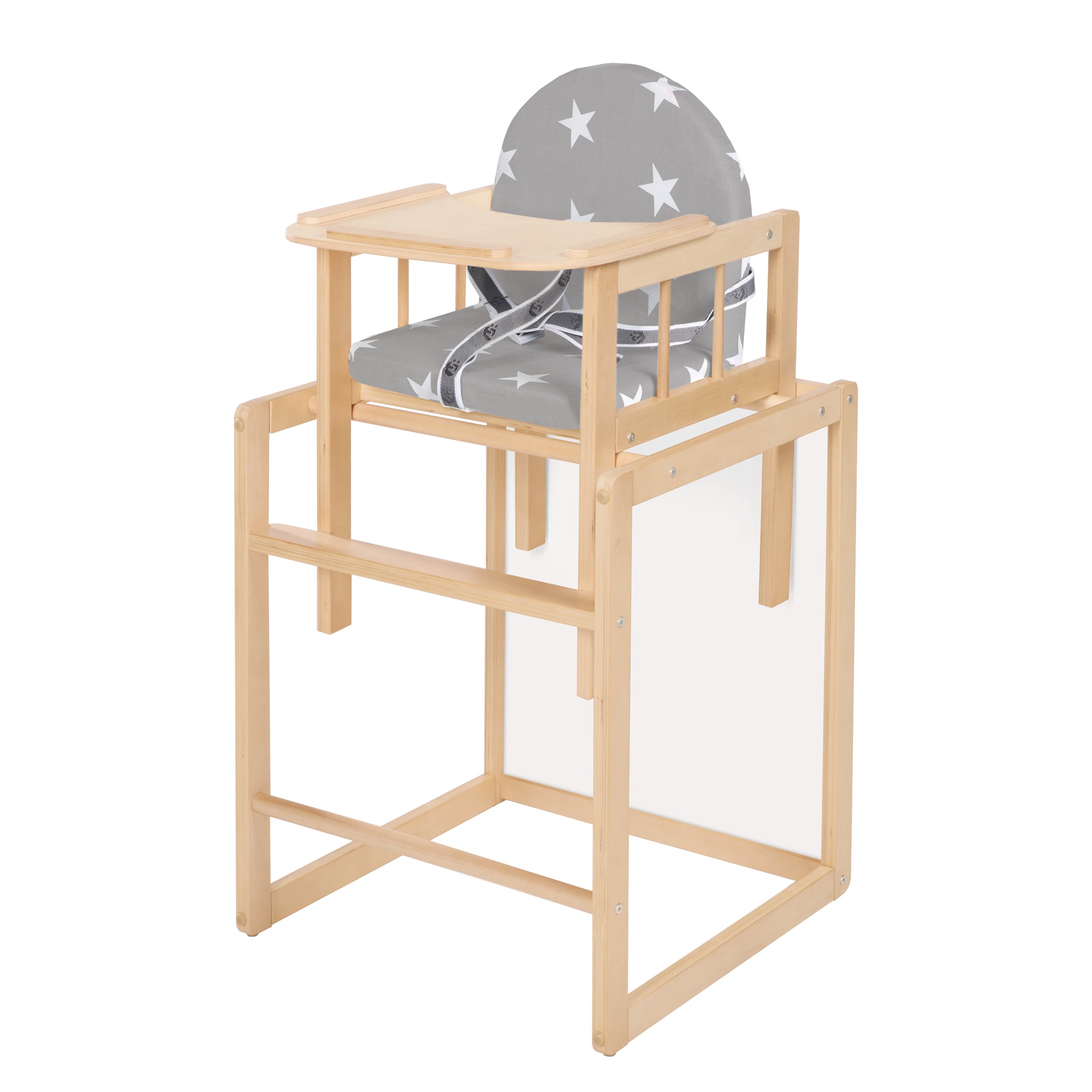 Roba 7512F190 Kombihochstuhl Little Stars natur lackiert - natur lackiert - Hochstuhl - Produktbild 1