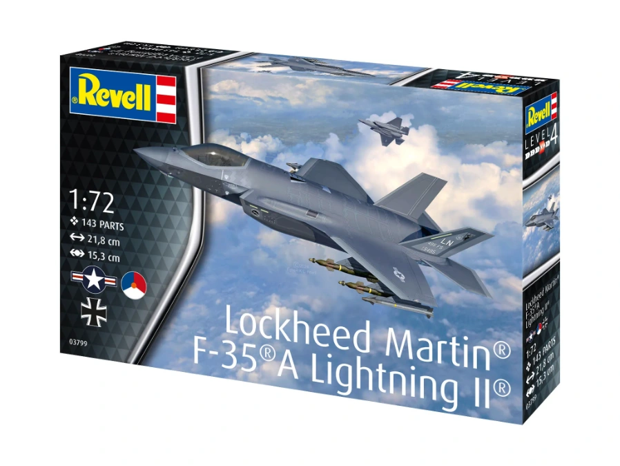 Revell 03799 Lockheed Martin F-35A Lightning II® Modellbausatz