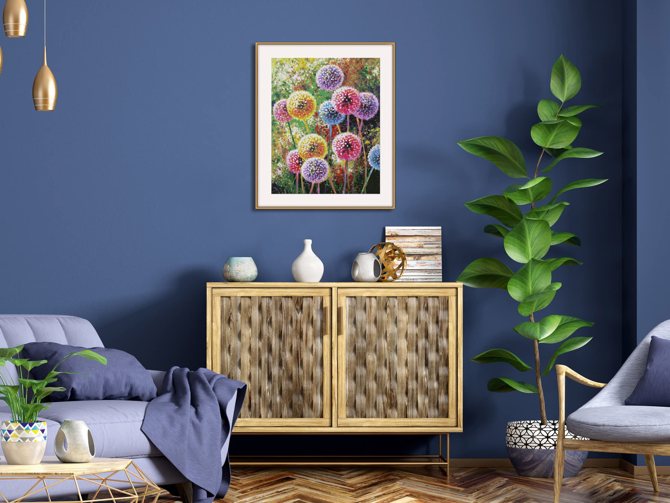 Schipper Mnz - Blütenfeuerwerk - Farbenfrohes Malset Für Kreative Momente 609130872 Innenarchitektur, Pflanze, Pflanze im Topf, Wohnzimmer, Anrichte