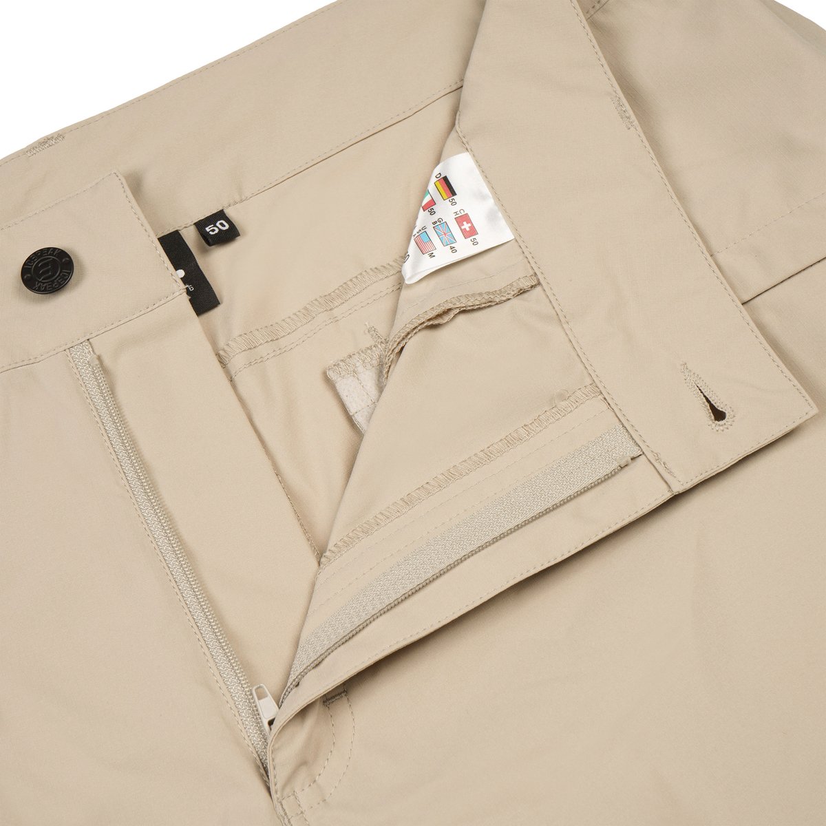 ICEPEAK 957510339I AHAUS Outdoor-Shorts Herren Beige Gr. 54