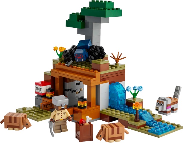 LEGO® Minecraft™  21269 Die Expedition zur Gürteltiermine