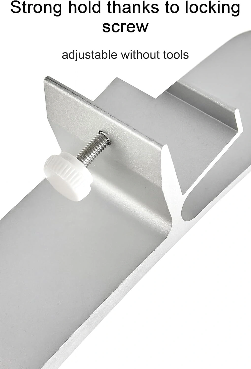 VIESTA® SF2 Standfüße für Infrarotheizungen – Freistehende Nutzung für F- und CF-Serie, Silber