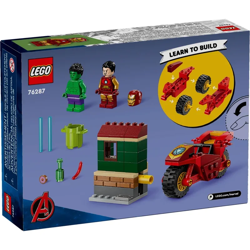 LEGO® MARVEL Super Heroes Iron Man mit Bike und der 76287