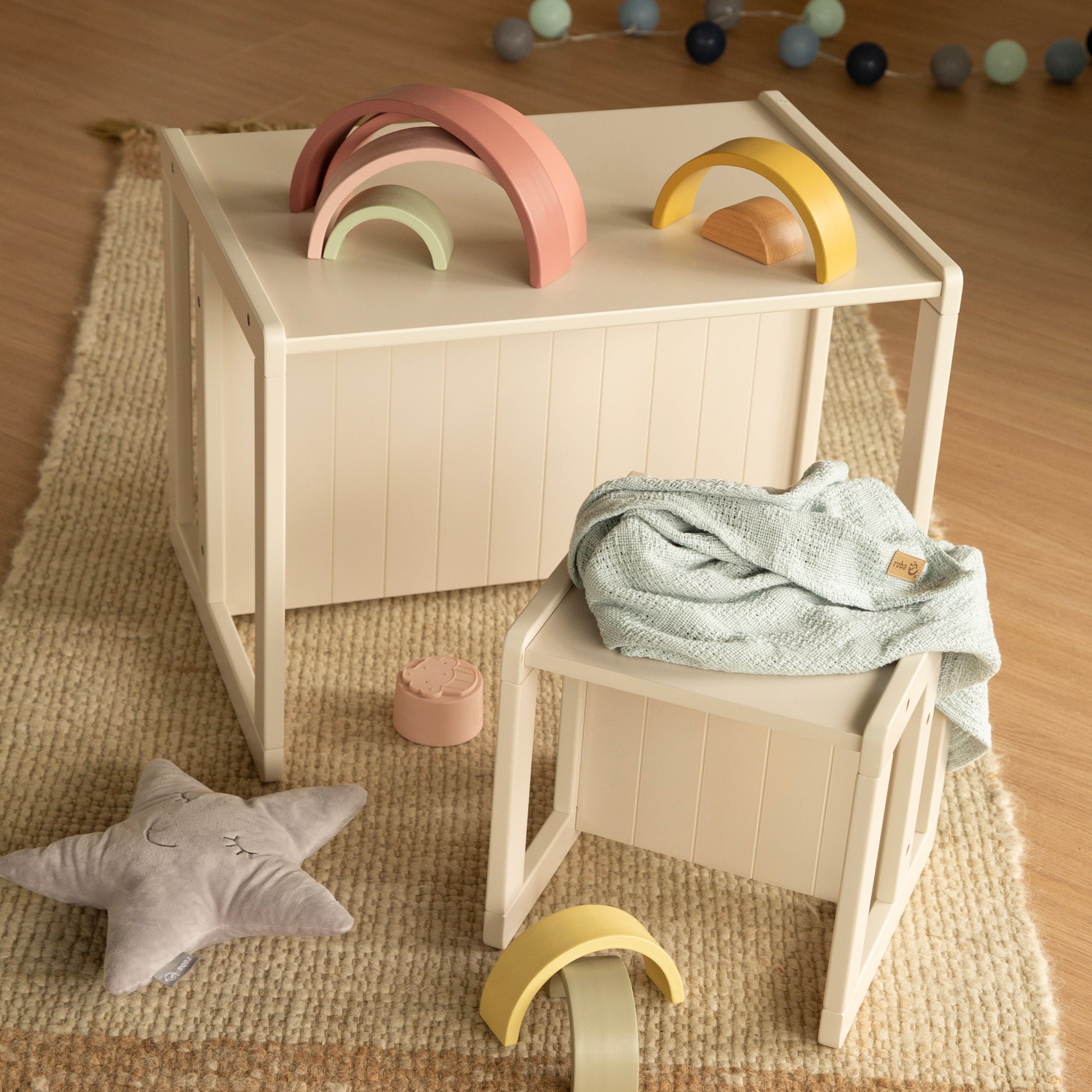 Roba 3041CM Sitzbank/ Tisch Cashmere – Spielmöbel - Produktbild 14