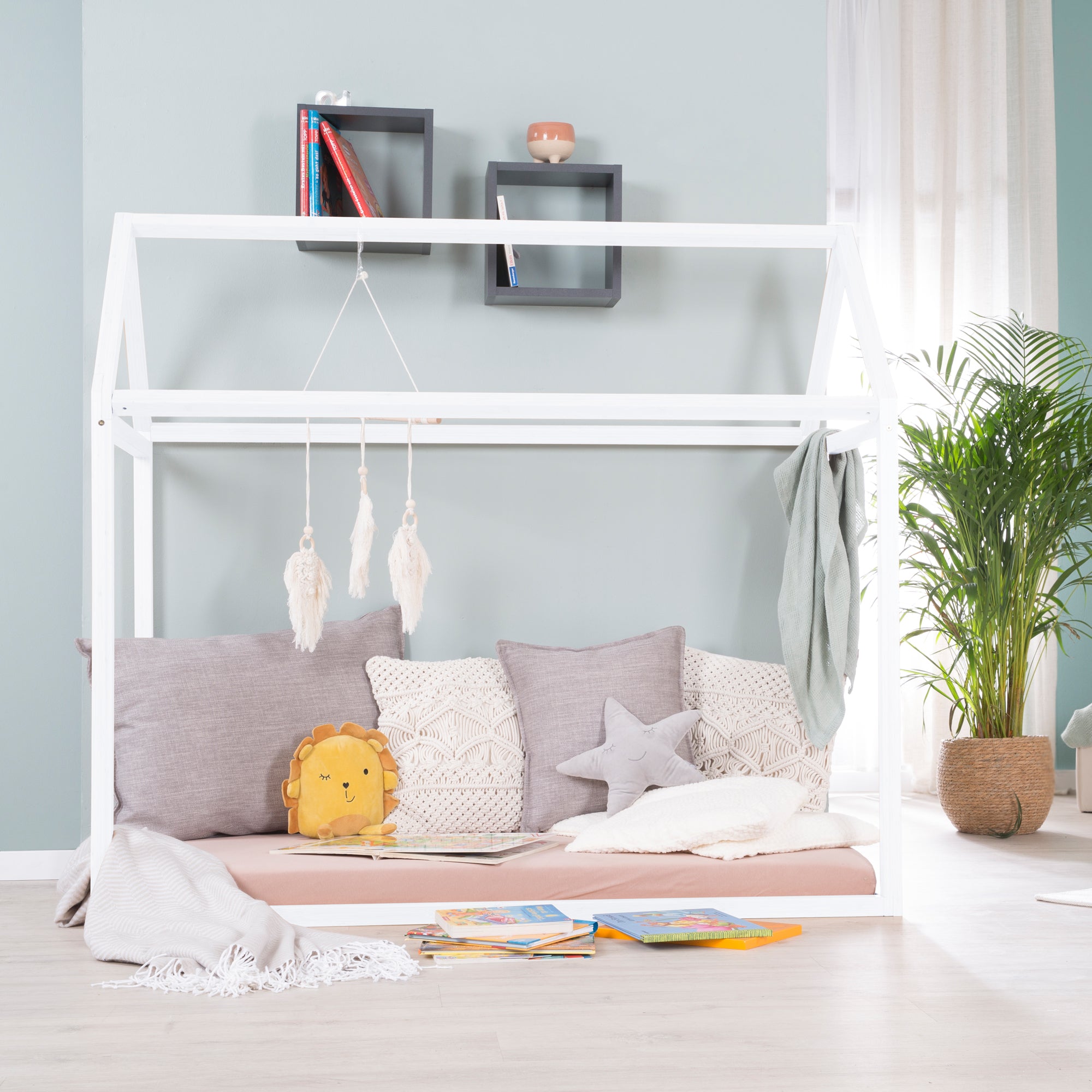 Roba 1061860WE Hausbett 'Montessori' weiß - Produktbild 4