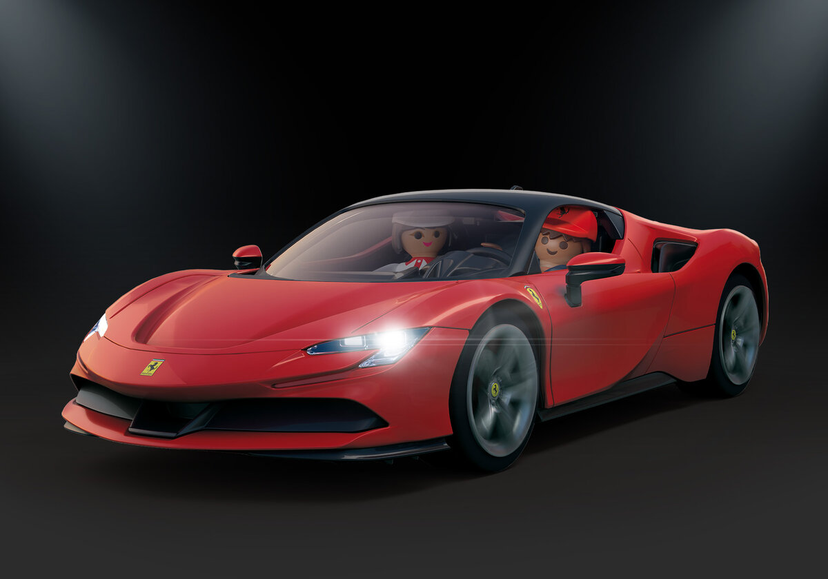 PLAYMOBIL 71020 Ferrari SF90 Stradale Auto, Coupé, Sportwagen, Rad, Leichtmetallrad