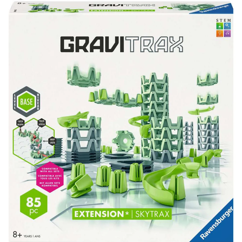 Ravensburger, GraviTrax, Extension, Skytrax-, GraviTrax, Erweiterung, für, deine, spektakulären, KugelbahnenMurmelbahn, und, K Ravensburger GraviTrax Extension Skytrax- GraviTrax Erweiterung für deine spektakulären KugelbahnenMurmelbahn und K