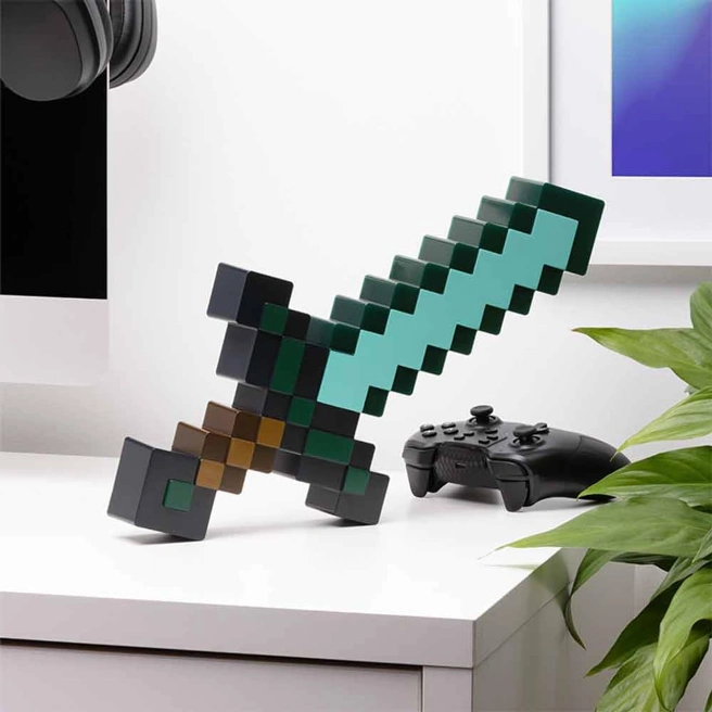 Minecraft™ Diamantschwert Licht (Lampe)