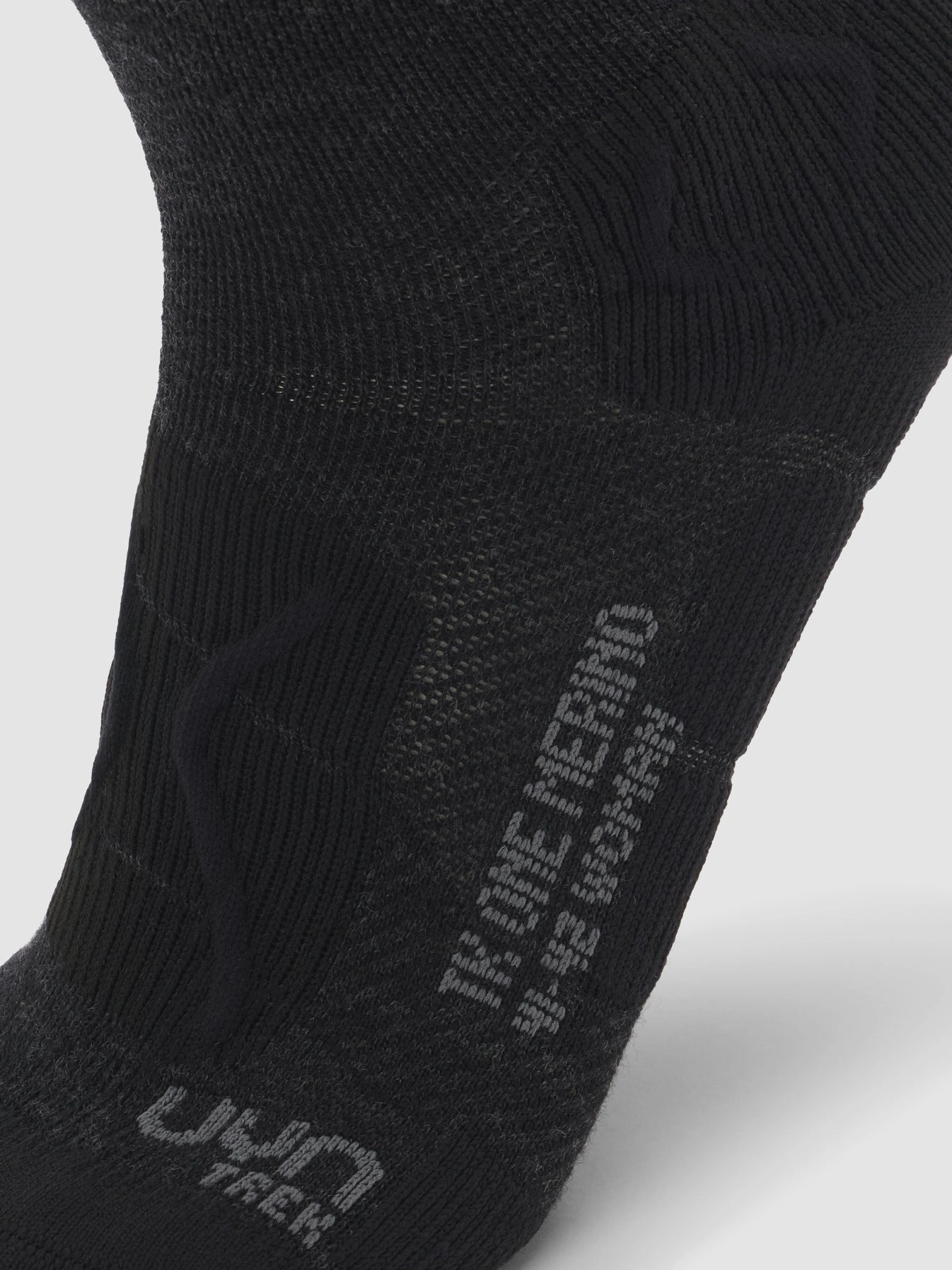 UYN Damen Trekkingsocken One Merino S100277G035 - Anthrazit/Schwarz GR. 35/36