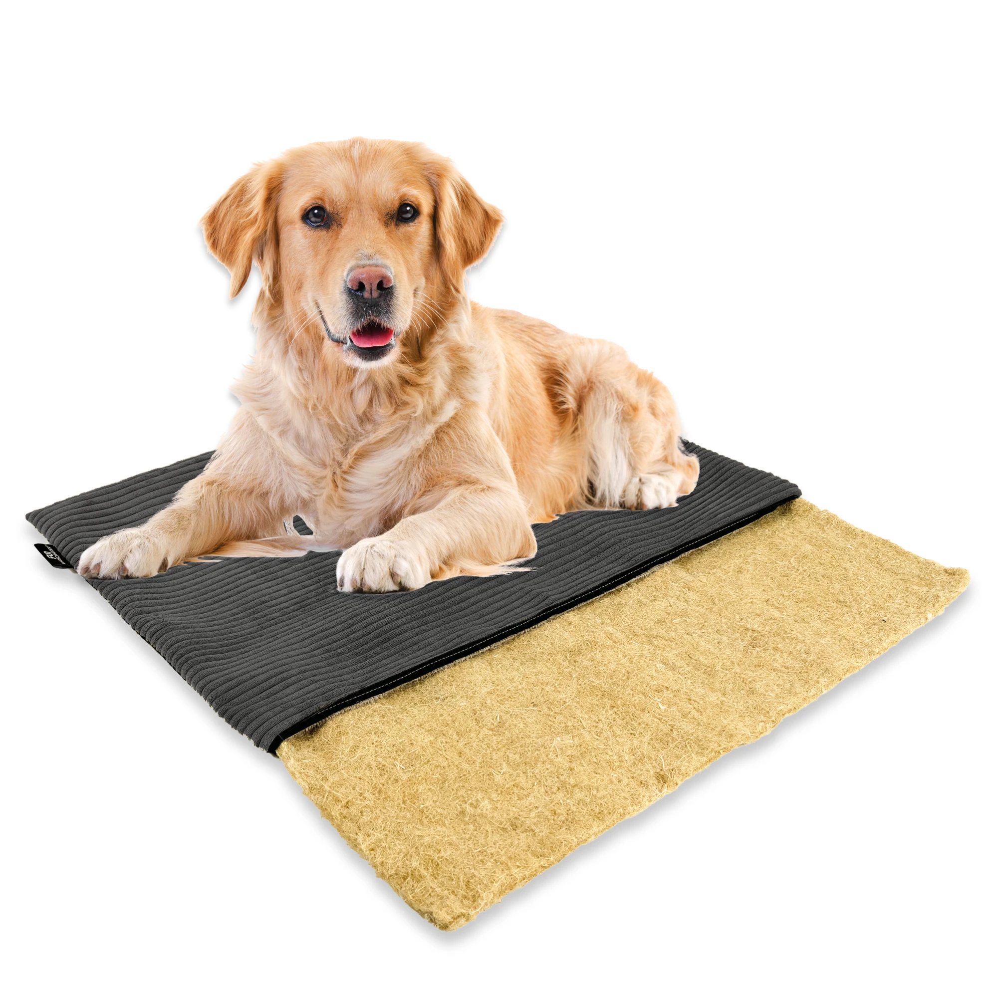 Rohrschneider RS 22390 Hanfmatte Cordbezug – Naturmatte mit Bezug GR.2