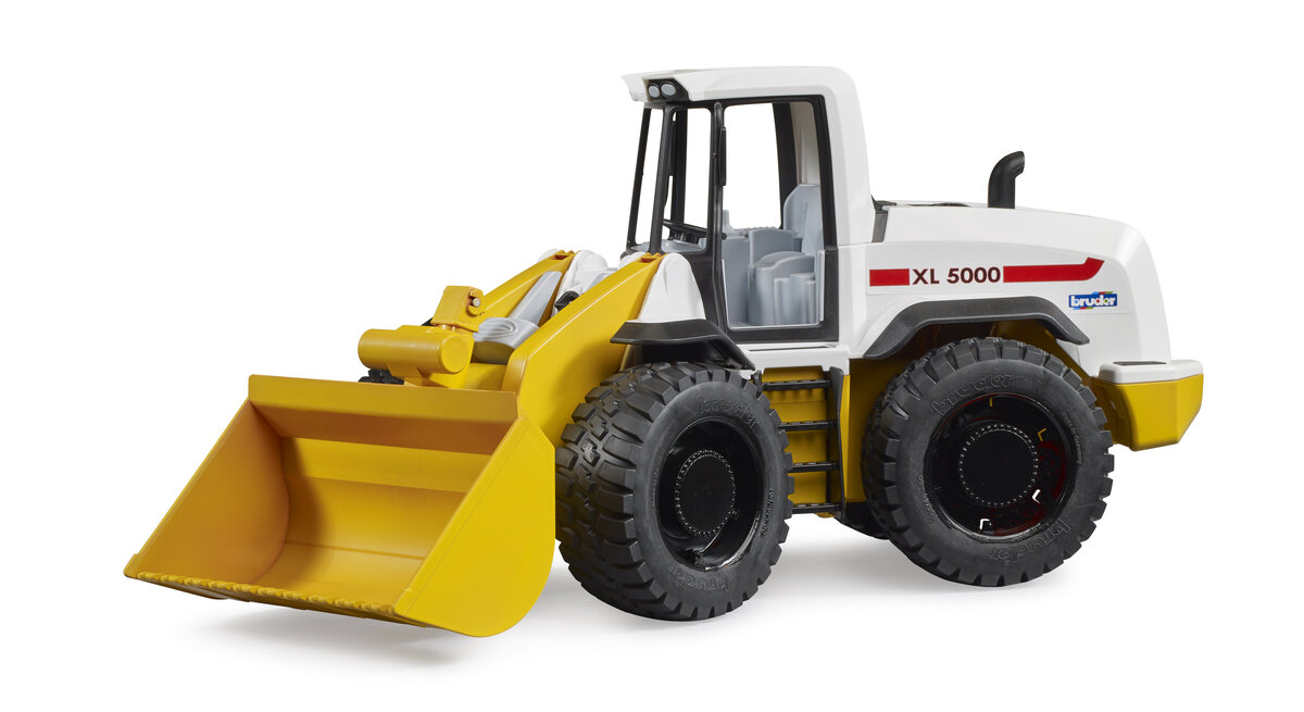 Bruder_03412_Bruder_Gelenkradlader, Maschine, Rad, Bulldozer
