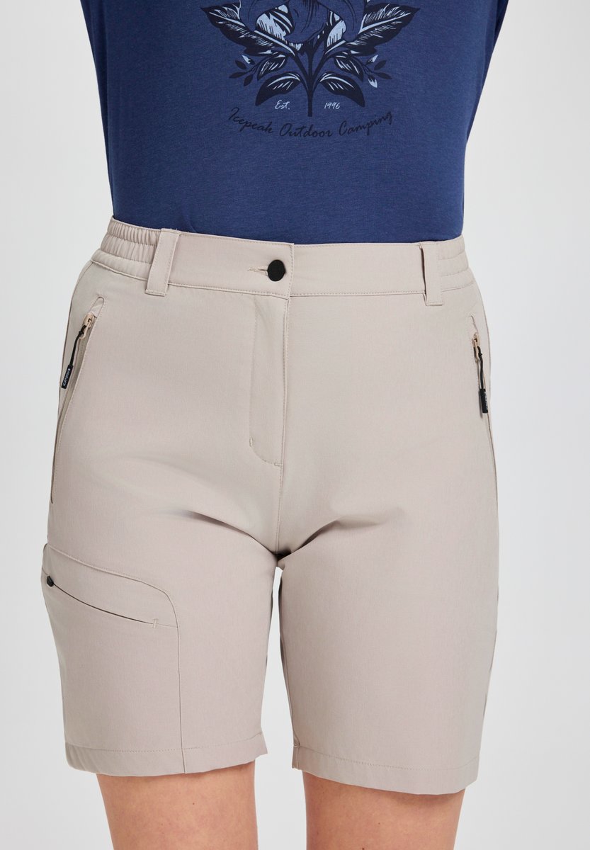 ICEPEAK 954503522I BEAUFORT Outdoor-Shorts Damen Beige Gr. 40