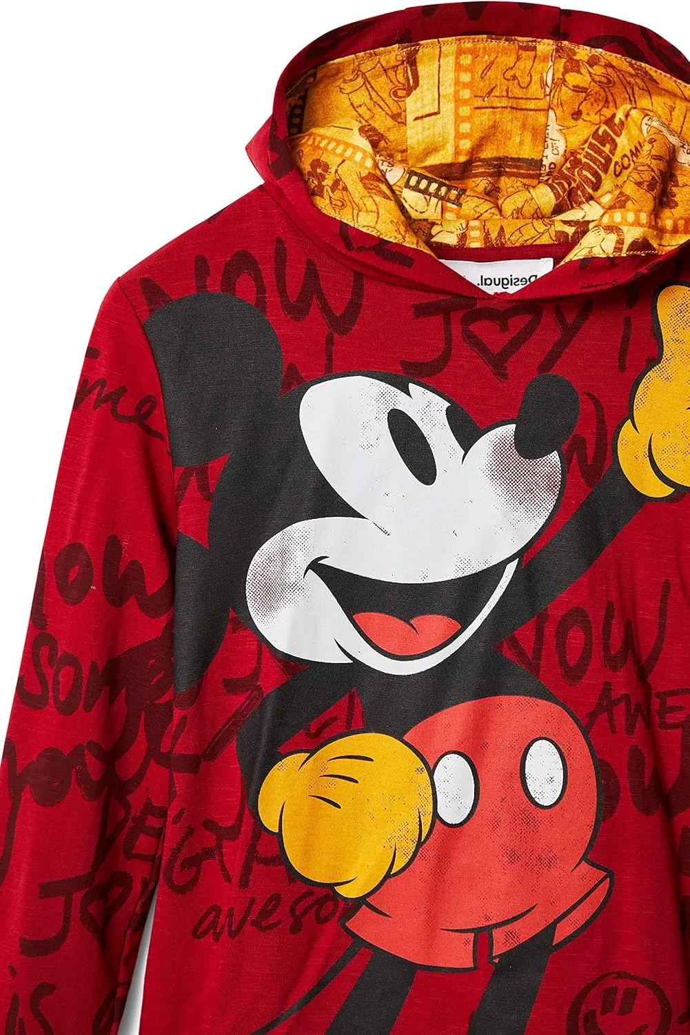 Desigual Jungen T-Shirt - Rot Baumwolle 22WBTK08/3000