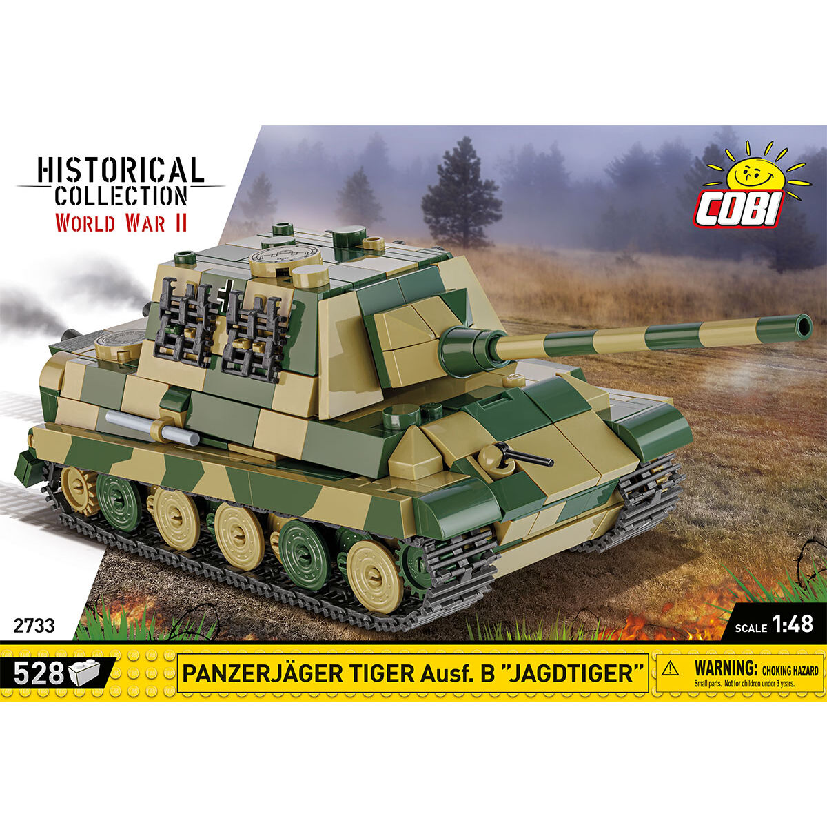 COBI 2733 - Panzerjäger TIGER AUSF. B Jagdtiger - Bild 3