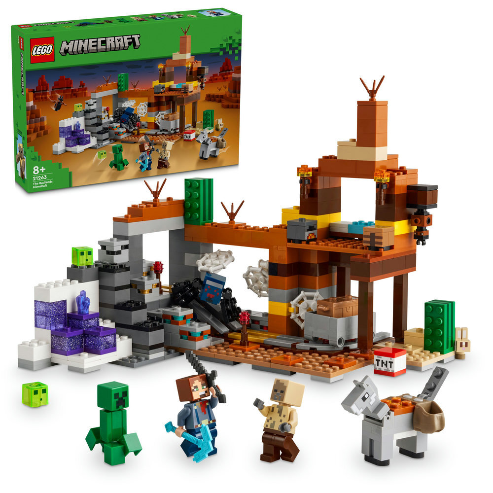 LEGO® Minecraft™ Die Mine in den Badlands 21263 Spielzeug