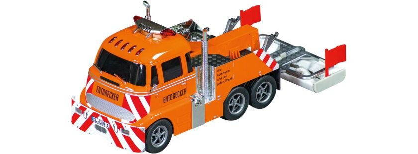 Carrera, Track, Cleaning, Truck, 20031094, Abschleppwagen, Transport, Fahrzeug, Bulldozer, Maschine