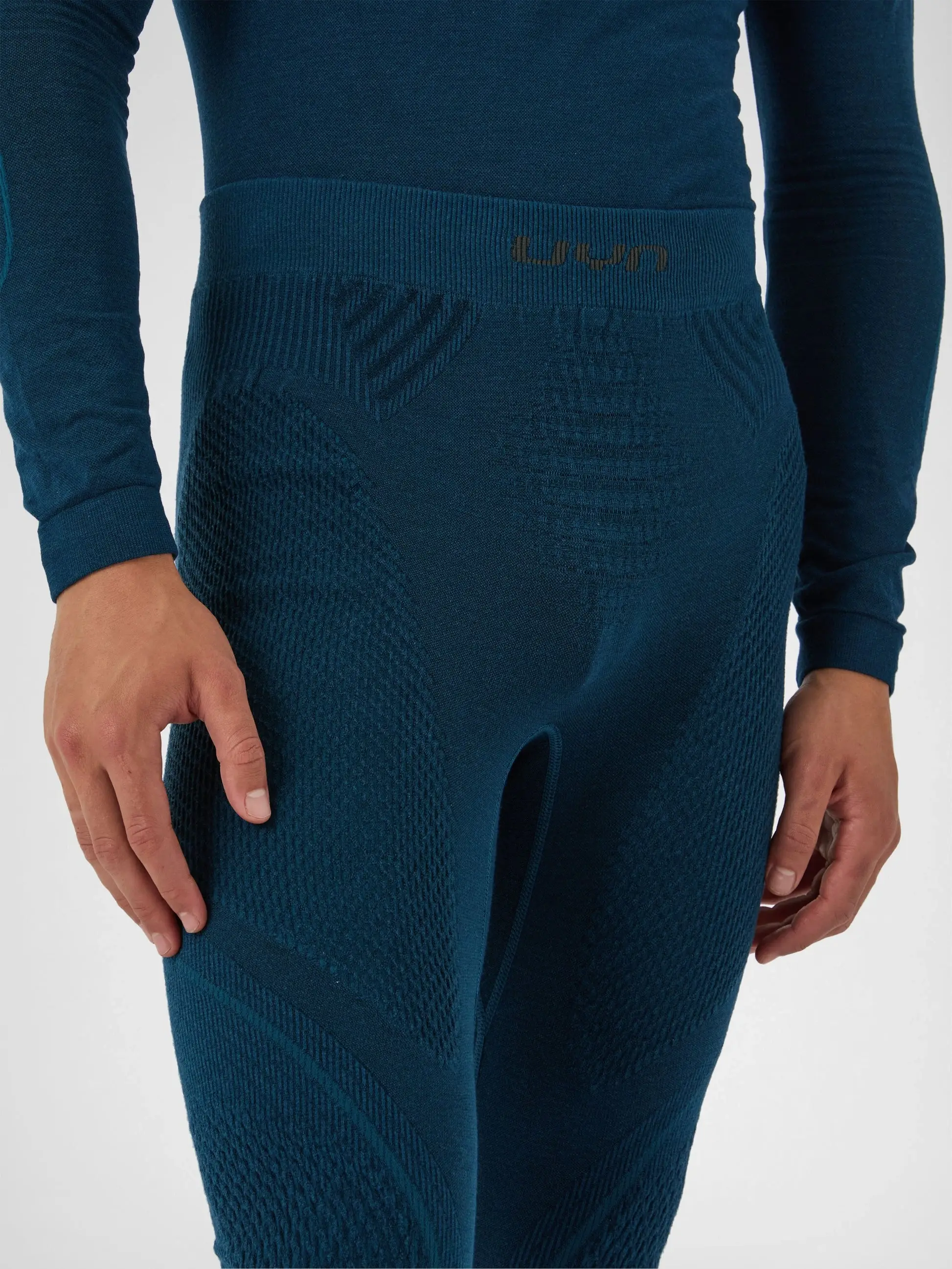 UYN Herren Evolutyon Biotech Underwear Pants Long U100416K662 - Blau Poseidon GR. L/XL