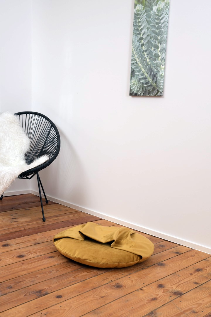 Rohrschneider – RS 22263 – Liegekissen Iglu Gr.1 senf – Senf – Haustiermöbel