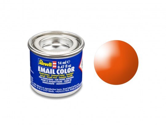 Revell_32130_orange,_glänzend_RAL_2004_14_ml-Dose_Revell_Modellbau-Farbe_auf_Kunstharzbasis, Zinn, Kann, Aluminium, Konserven, Lebensmittel