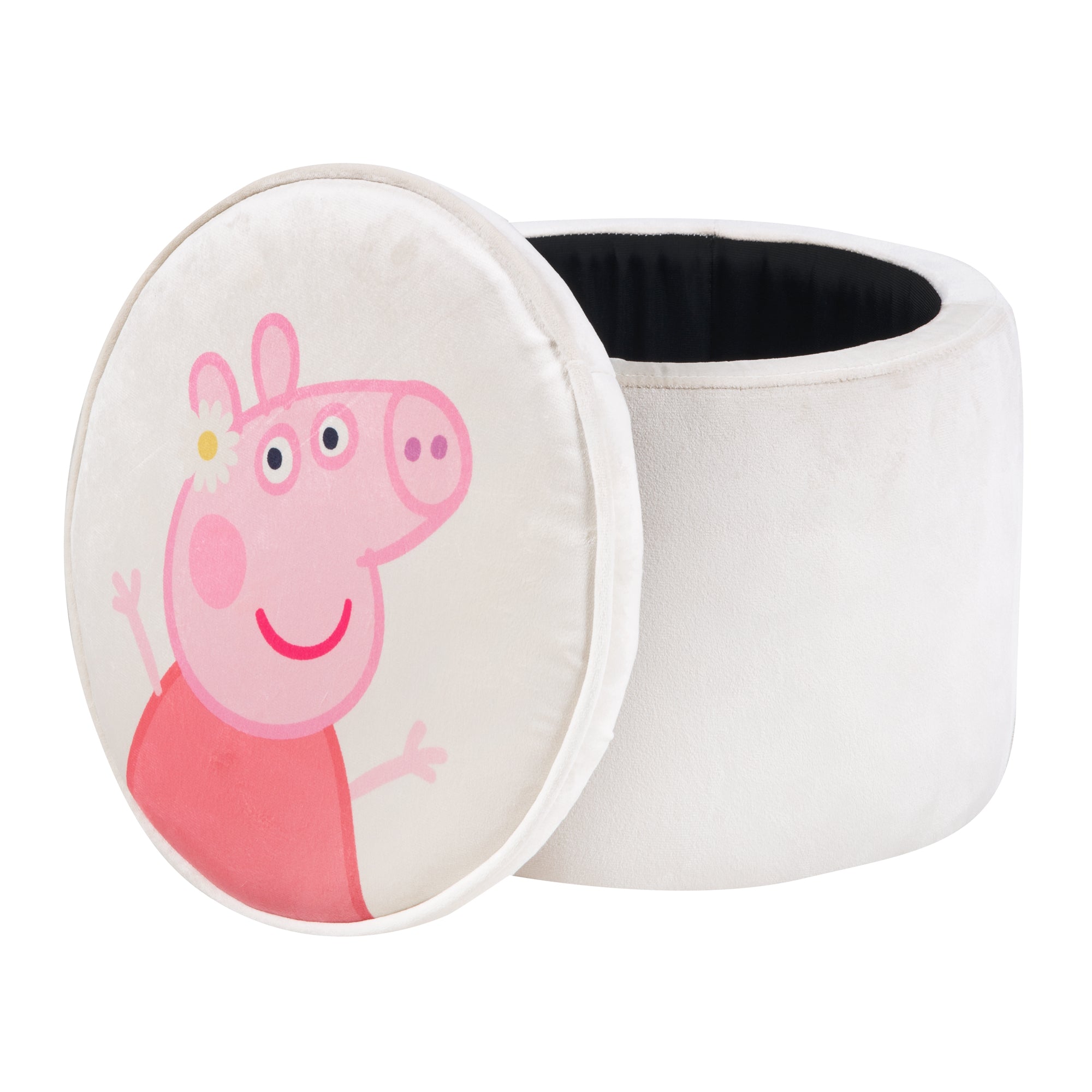 Roba 450142PP1 Kinderhocker rund Peppa Pig beige – Spielmöbel - Produktbild 4