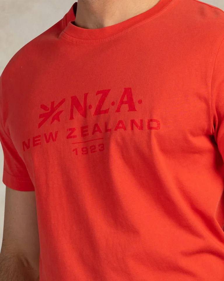 NZA 26CN725RT T-Shirt - Rot - Bild 4