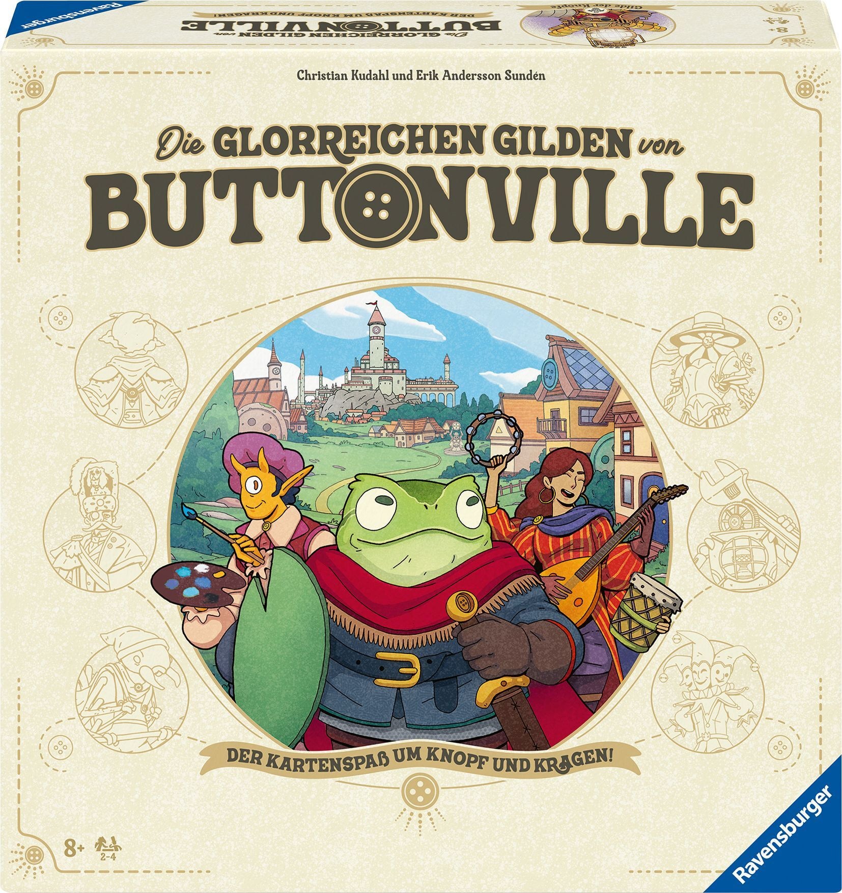 Produktfoto - Ravensburger - Die glorreichen Gilden von BUTTONVILLE - Modell RAVENSBURGER 24783