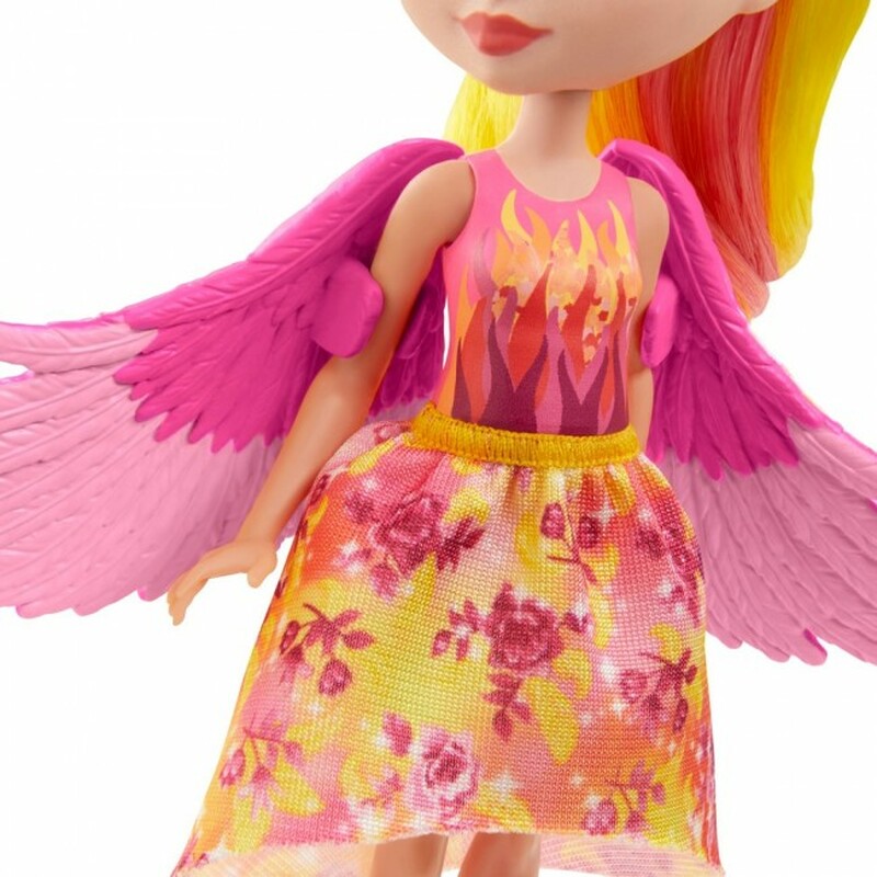 Enchantimals™ Ocean Kingdom™: Falon Phoenix™ & Sunrise™ Basic-Puppe mit Tierfreund & Zubehör GYJ04