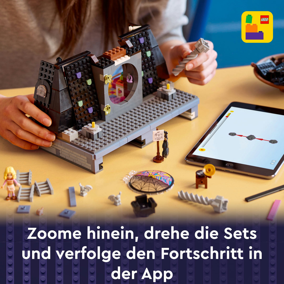 LEGO® Wednesday™ 76781 Wednesdays und Enids Zimmer im Studentenwohnheim