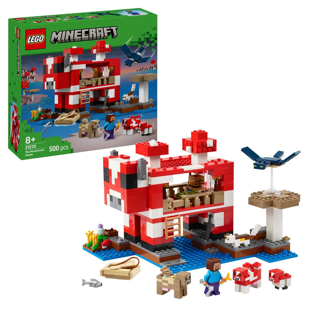 LEGO® Minecraft™  21270 Das Pilzkuh-Haus